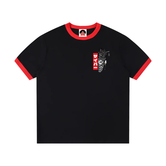 Cyber Oni Unisex Ringer T-Shirt