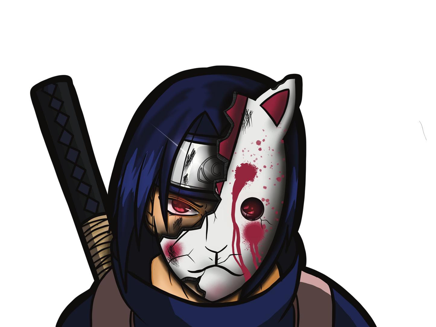 Broken Mask Itachi #91