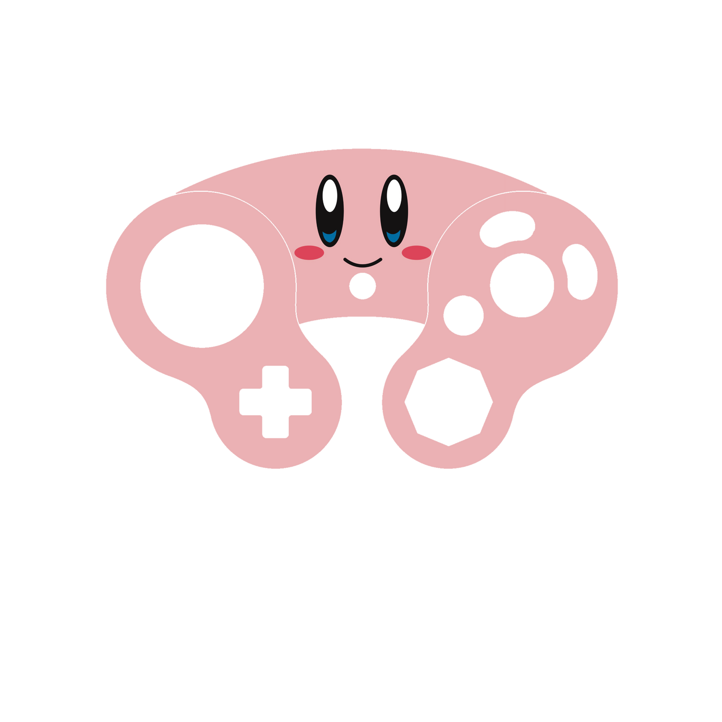 Kirby Gamecube Controller skin
