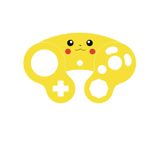 Pikachu Gamecube Controller skin