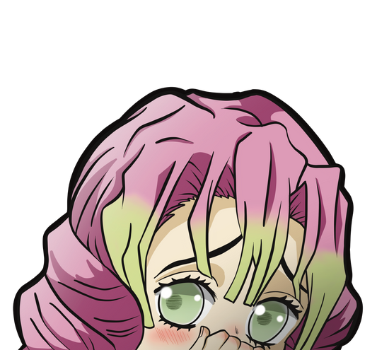 Holographic Mitsuri Peeker (Pre-Order) Sticker