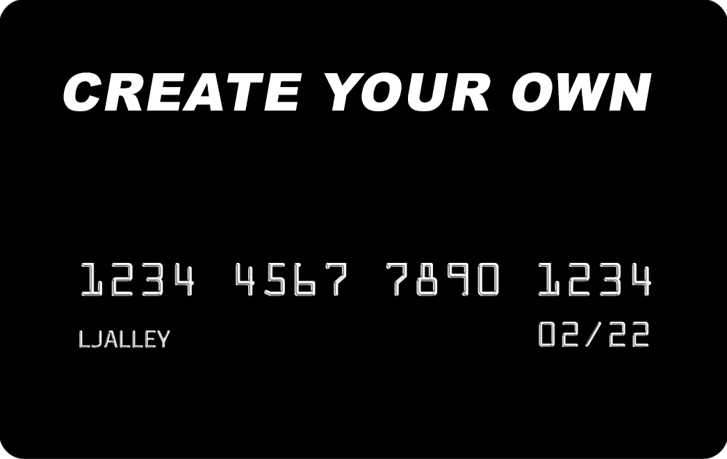 Custom Credit Card Skin