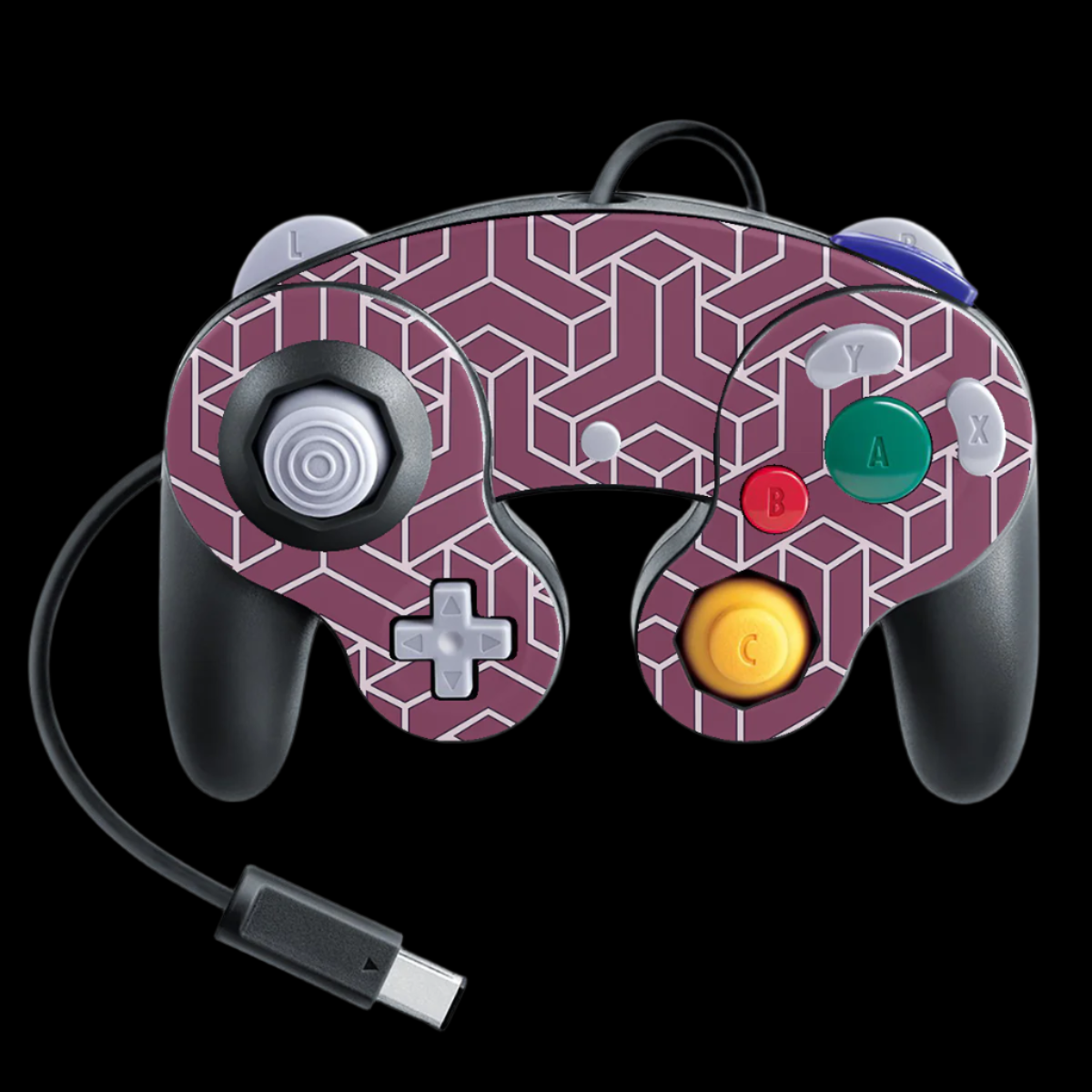 Purple Squares Controller skin