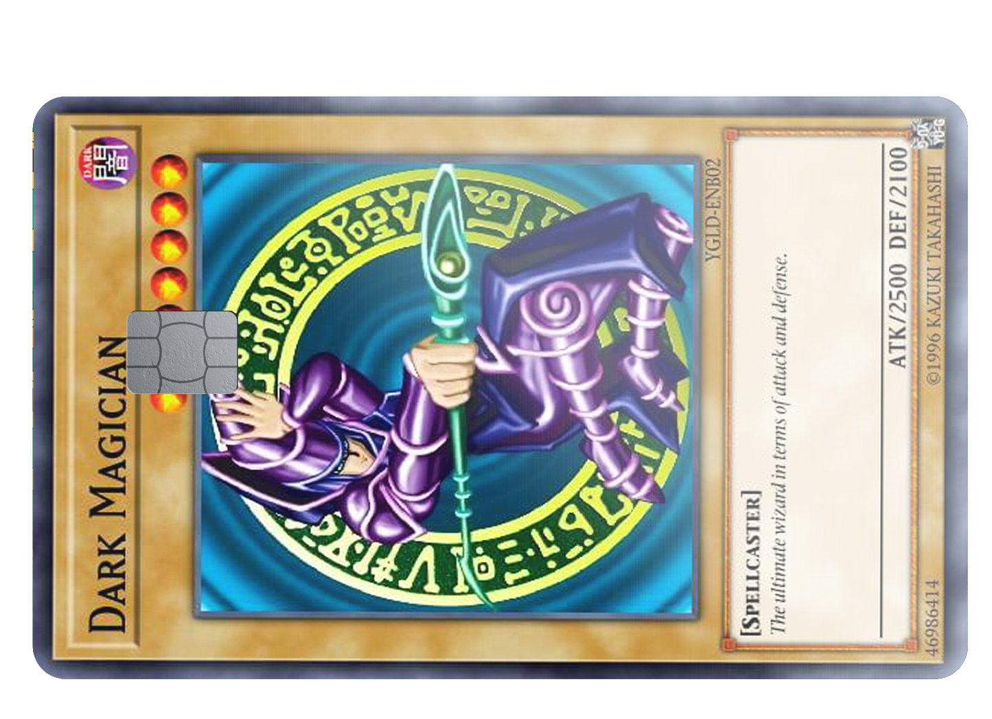 Dark Magician Credit Card Skin