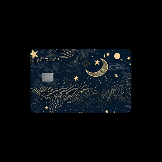 Credit Card Skin - Starry Night