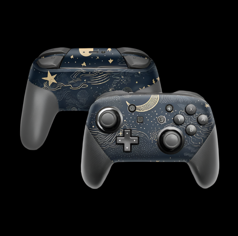 Pro Controller Skin - Starry Night