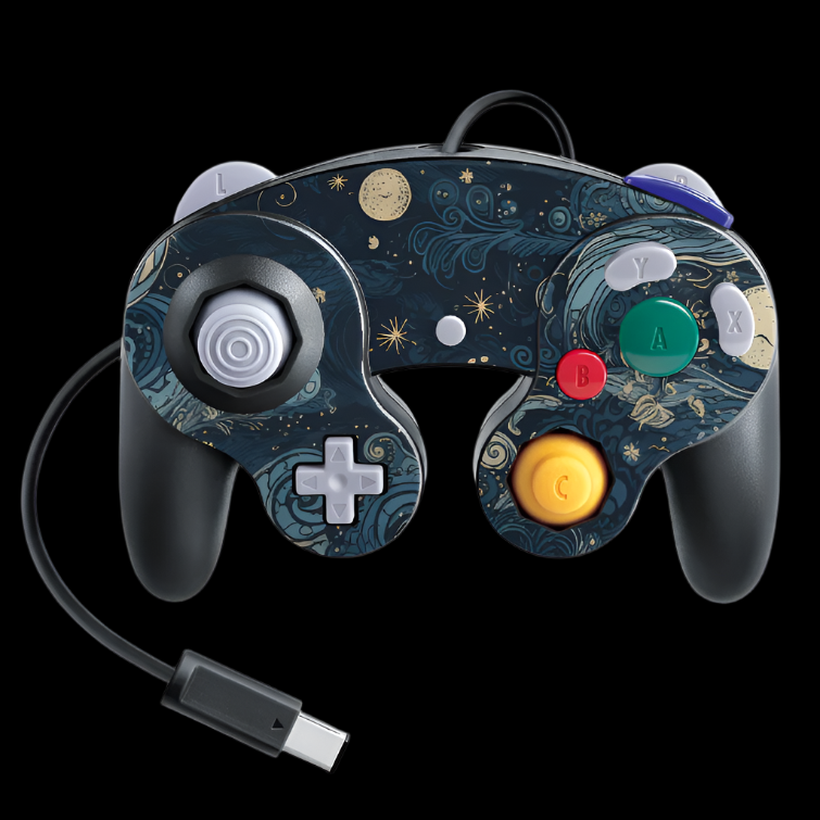 Gamecube Skin - Starry Night
