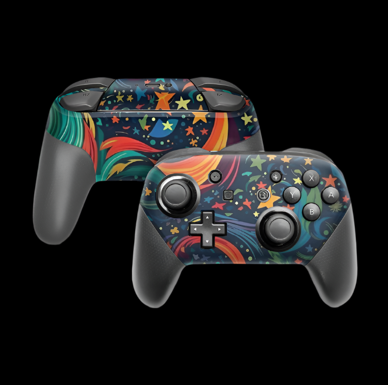Pro Controller Skin - Starry Night
