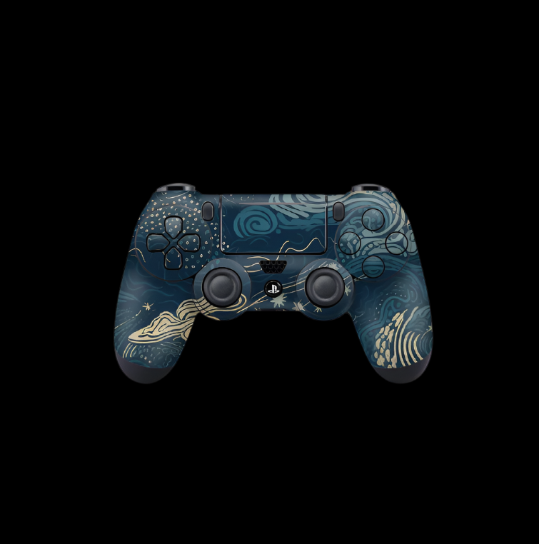 PS4 Skin - Starry Night