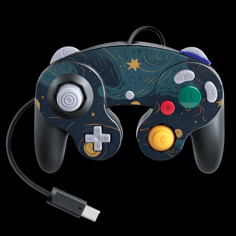 Gamecube Skin - Starry Night