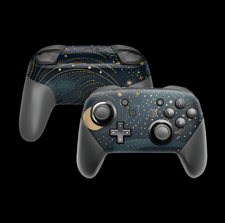 Pro Controller Skin - Starry Night