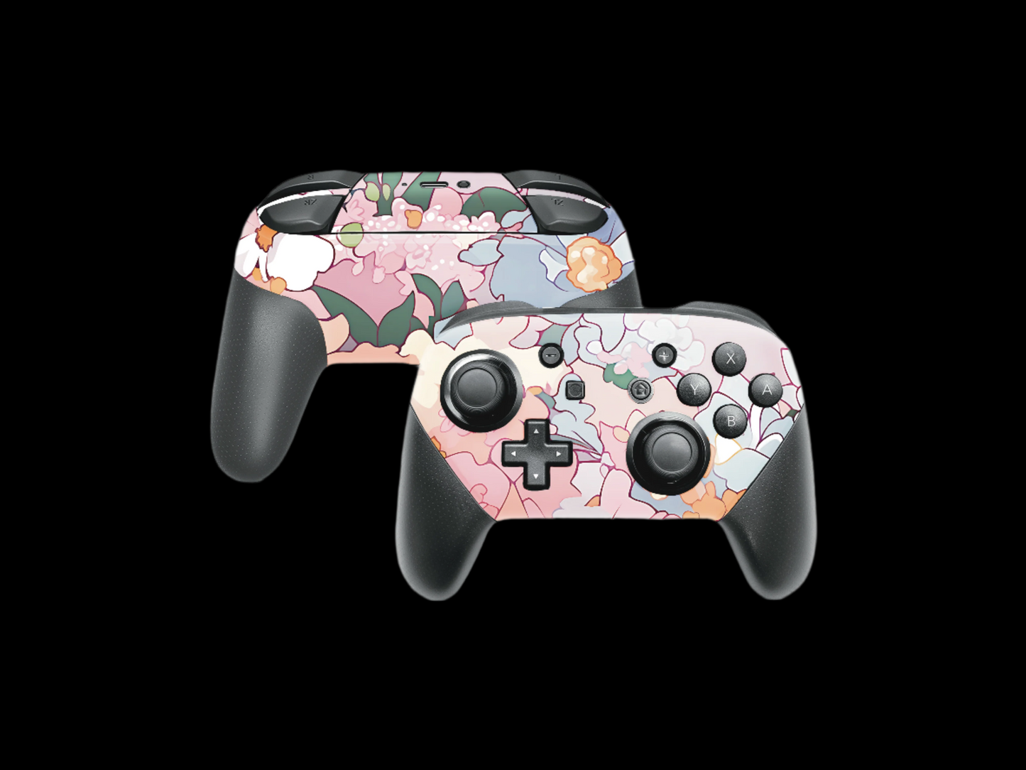Floral Watercolor Pro Controller skin
