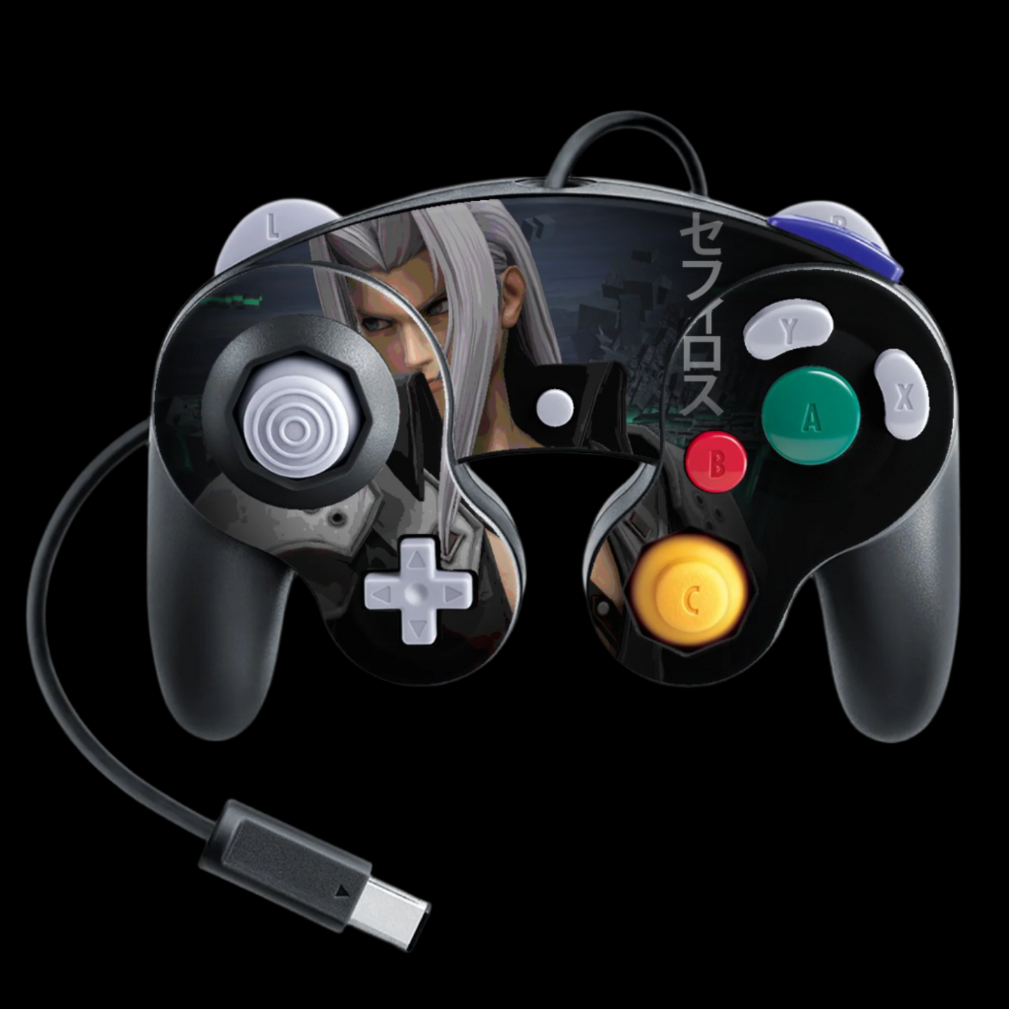 Sephiroth Gamecube Controller skin