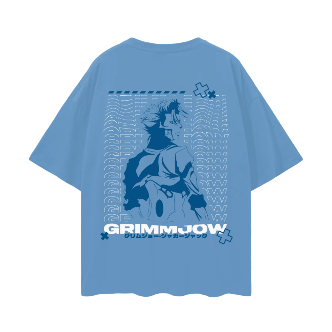 Grimmjow - Oversize Deep Drop Shoulder T-Shirt - 190 GSM