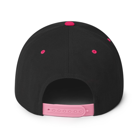 X Stitch Snapback Hat (Pink)