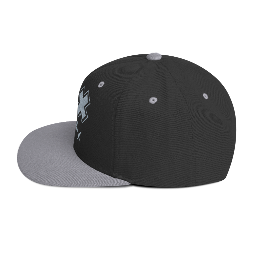 X Stitch Snapback Hat