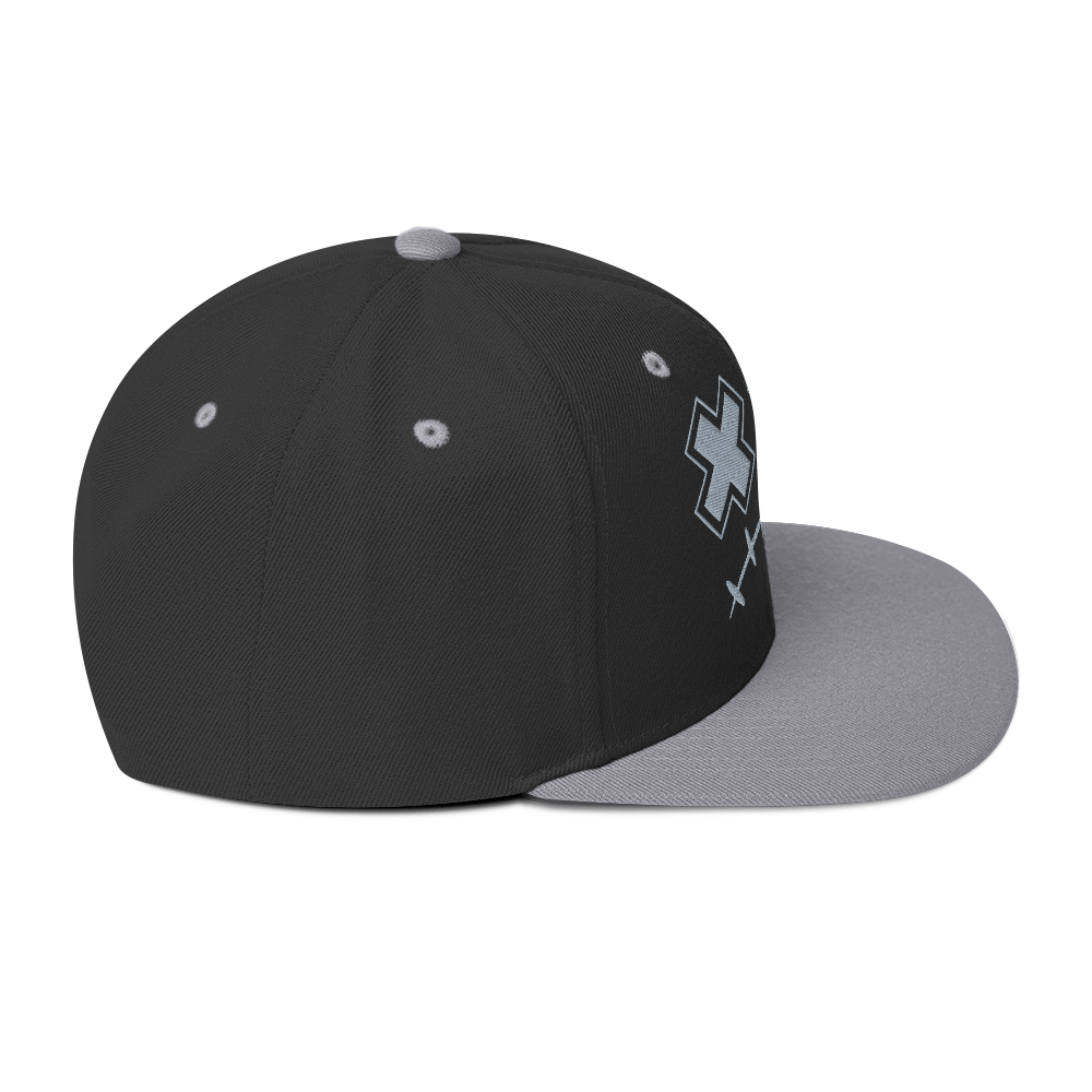 X Stitch Snapback Hat