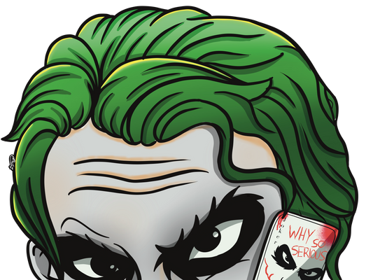 Holographic Joker Peeker