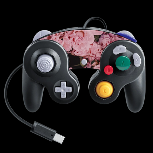 Pink Rose Gamecube Controller skin