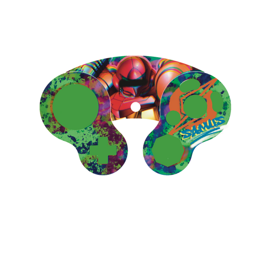 Samus Gamecube Controller skin