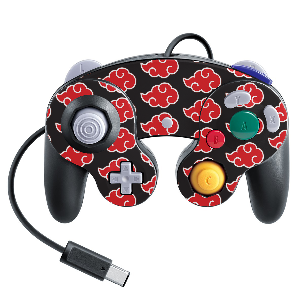 Red Clouds Gamecube Controller skin
