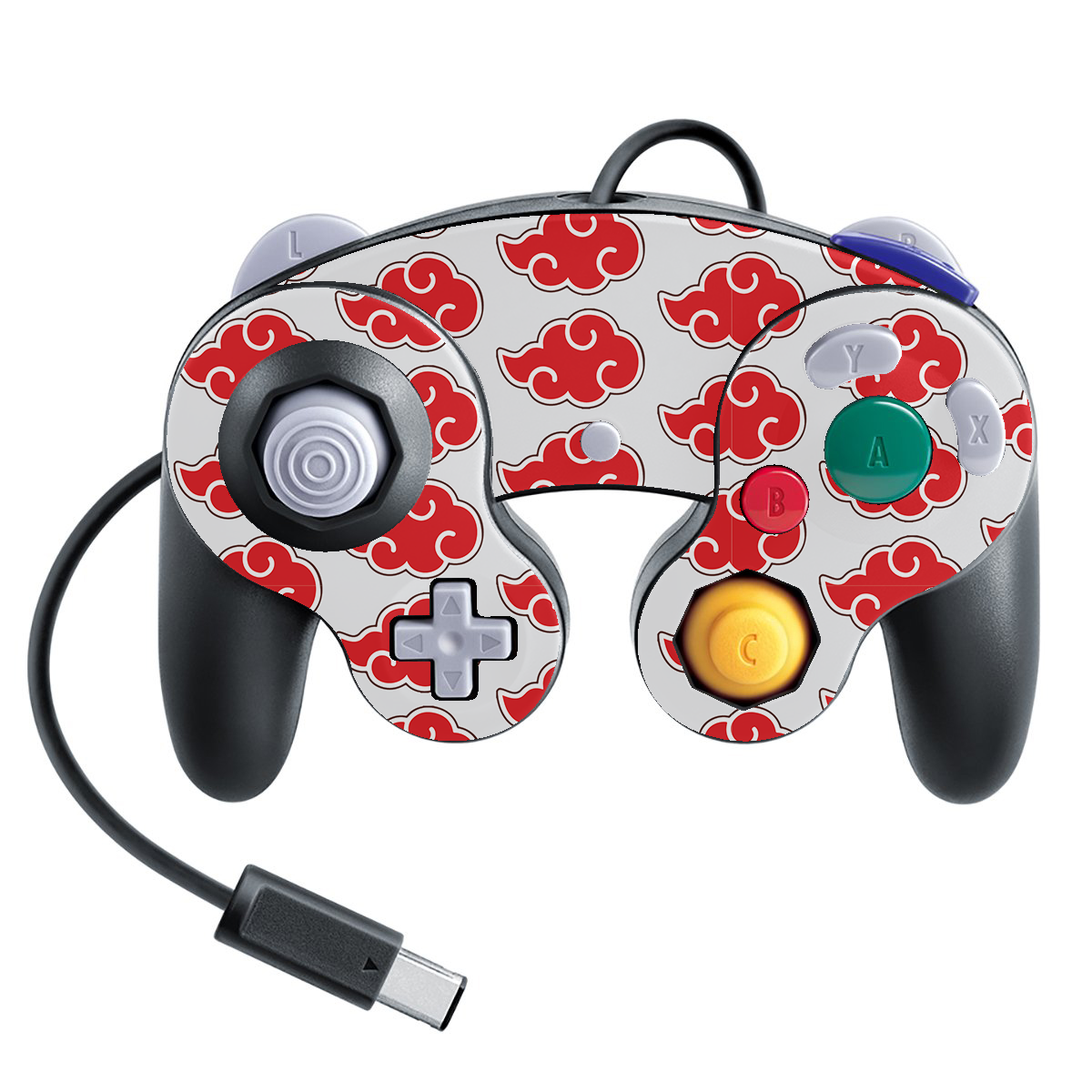 Red Clouds Gamecube Controller skin