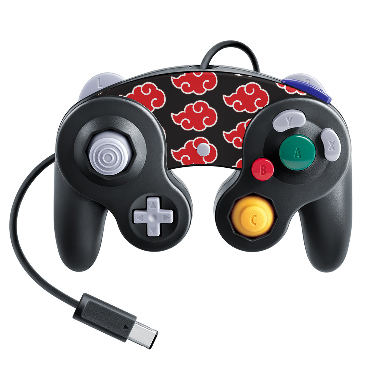 Red Clouds Gamecube Controller skin