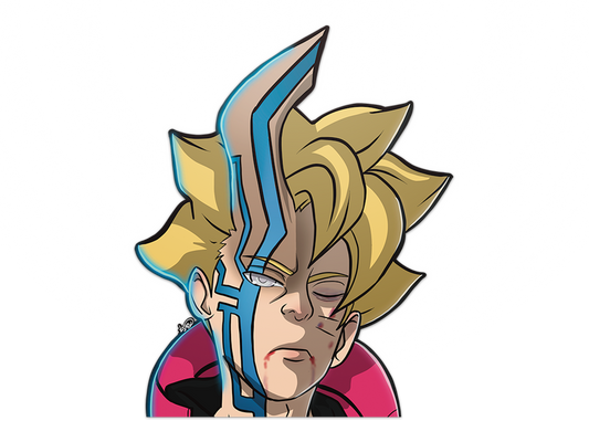 Holographic Otsutsuki Boruto Peeker Sticker