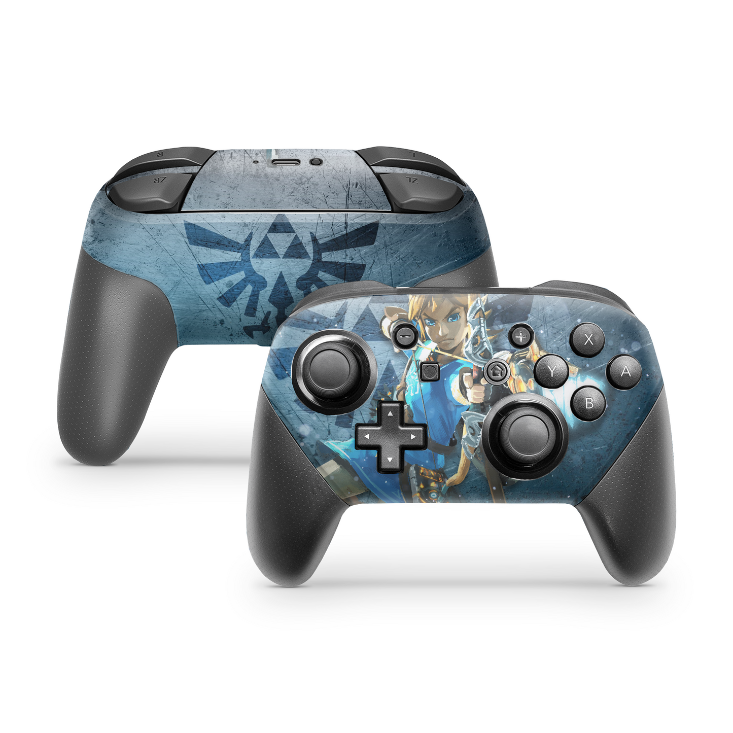 Botw Link Pro Controller Skin Skins