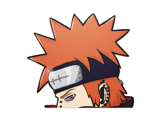 Holographic Pain Peeker Sticker