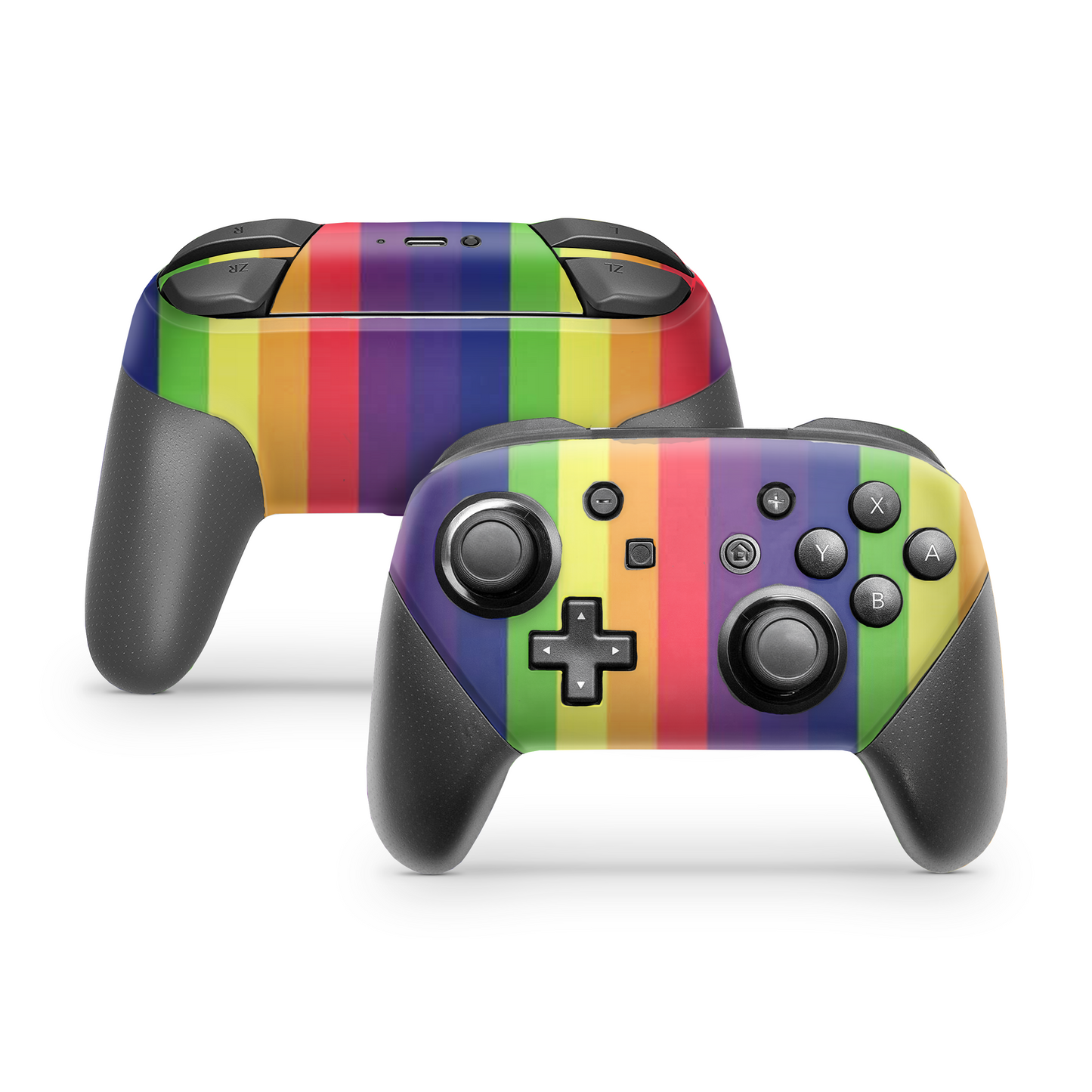 Rainbow Lines Pro Controller Skin Skins
