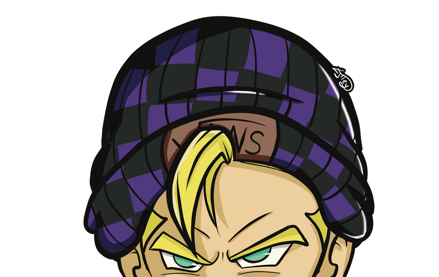 Vans Gohan Peeker Stickers