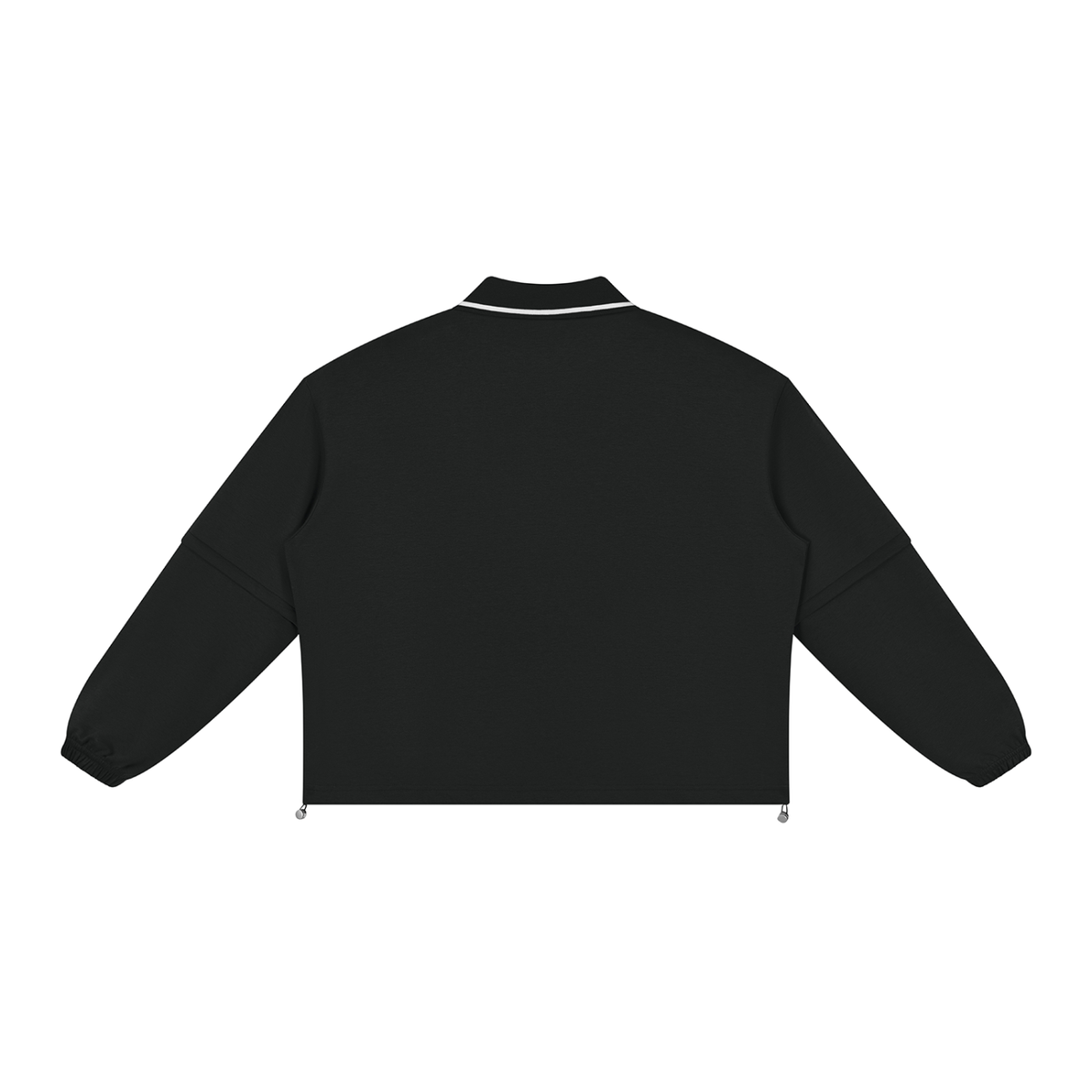 Ljalley Unisex Boxy Collared Detachable Sweatshirt
