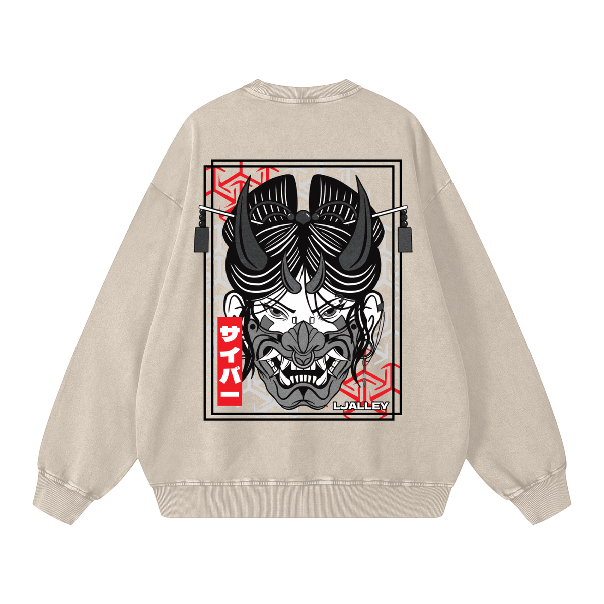 Cyber Oni Sweatshirt - 360 GSM