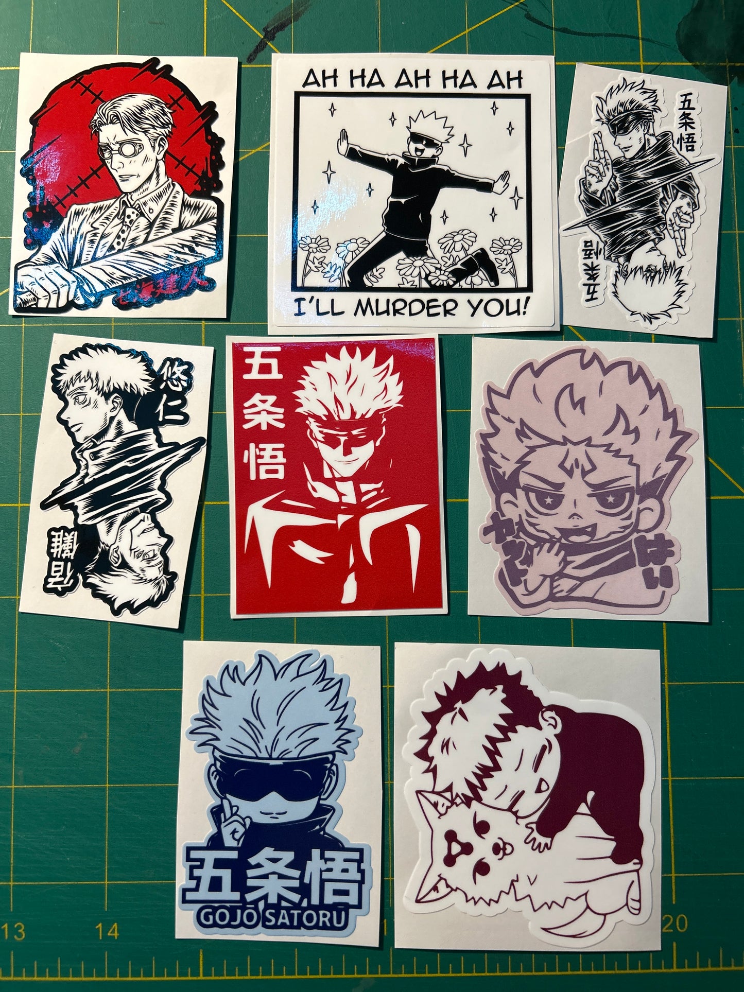 Jujutsu Kaisen Mini Stickers