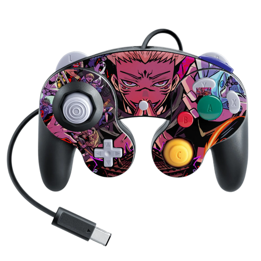 Jujutsu Kaisen Gamecube controller Skin