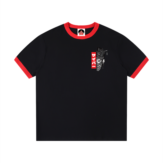 Cyber Oni Unisex Ringer T-Shirt