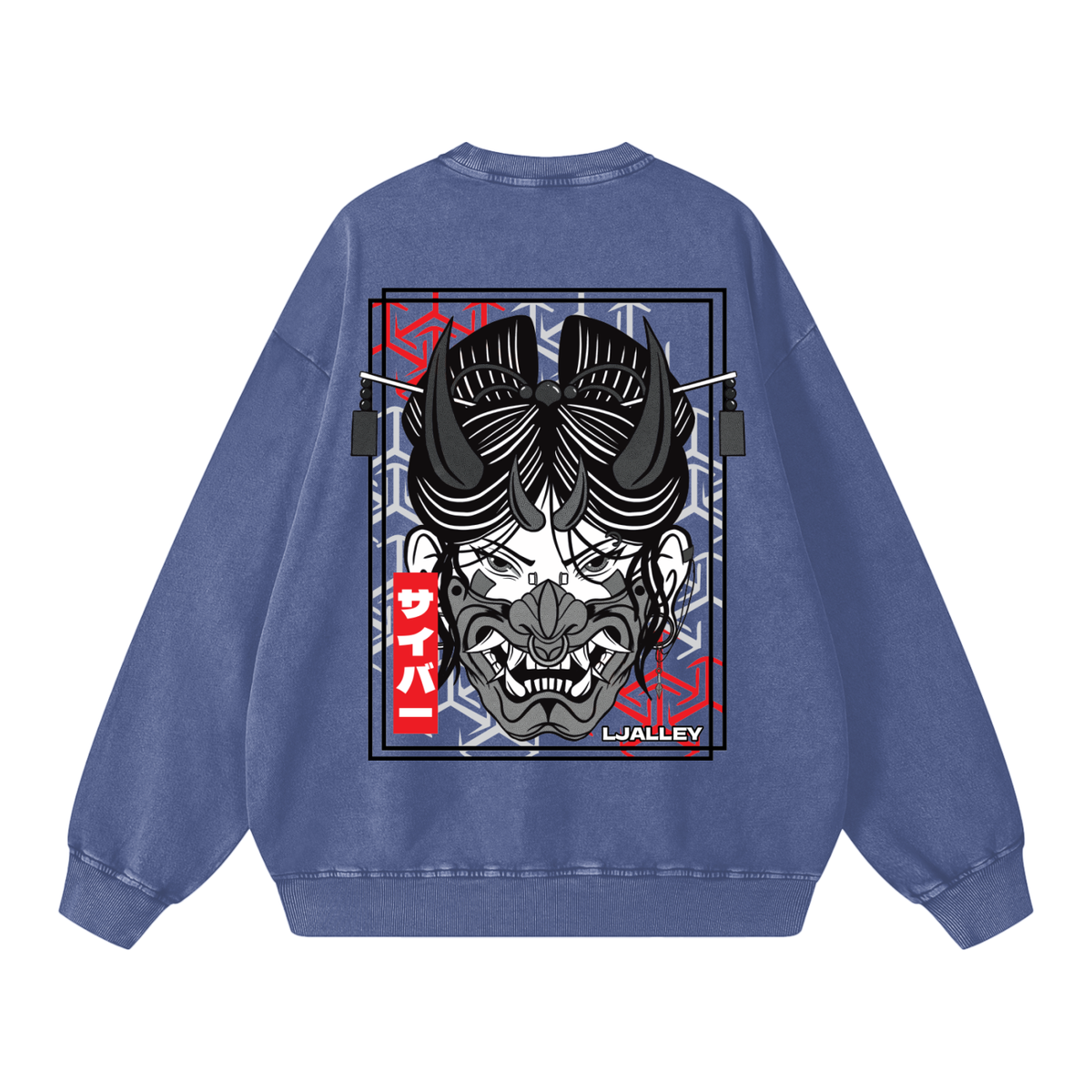 Cyber Oni Sweatshirt - 360 GSM