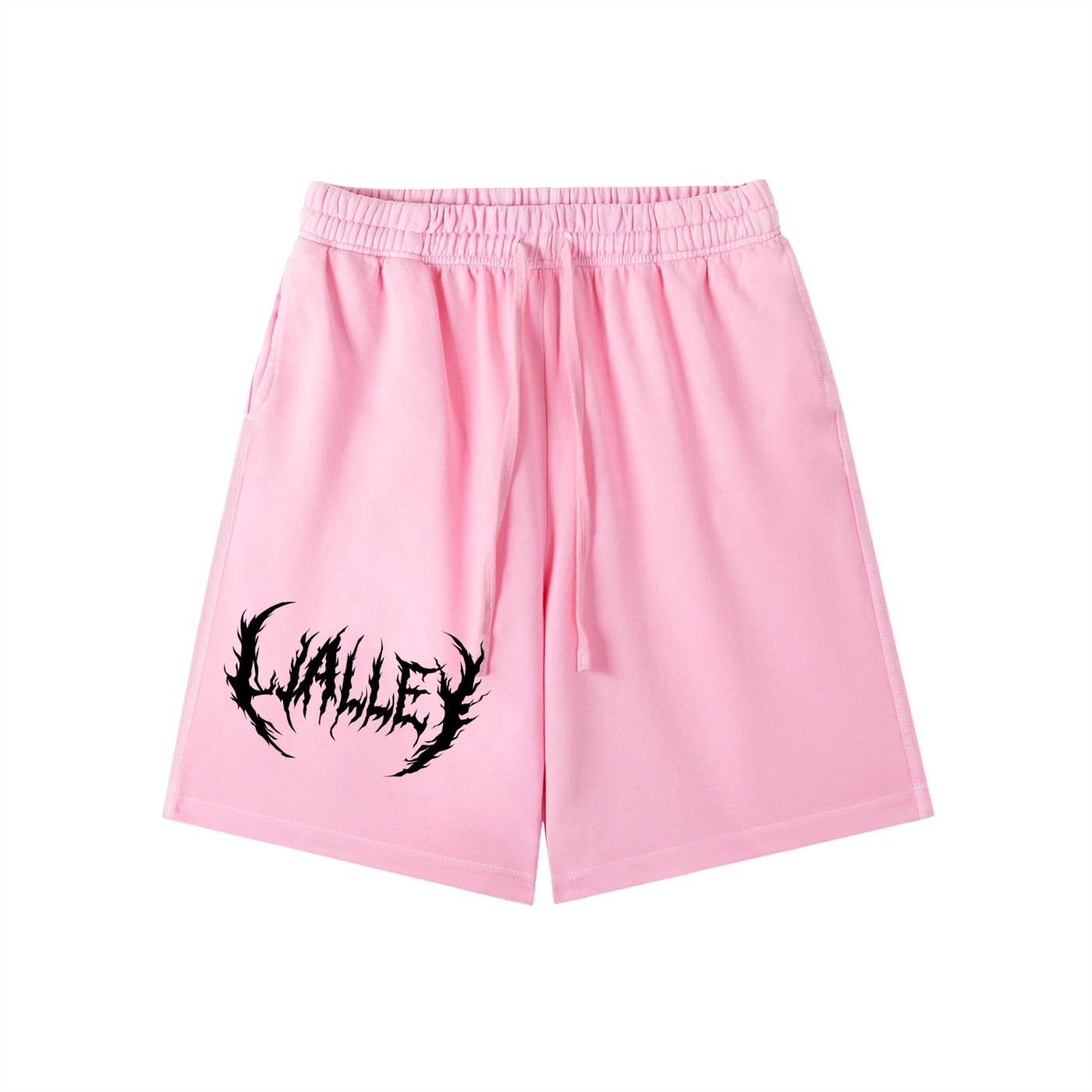 Ljalley Deathmetal Vintage Wash Cotton Shorts
