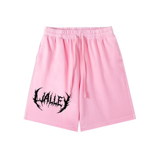Ljalley Deathmetal Vintage Wash Cotton Shorts