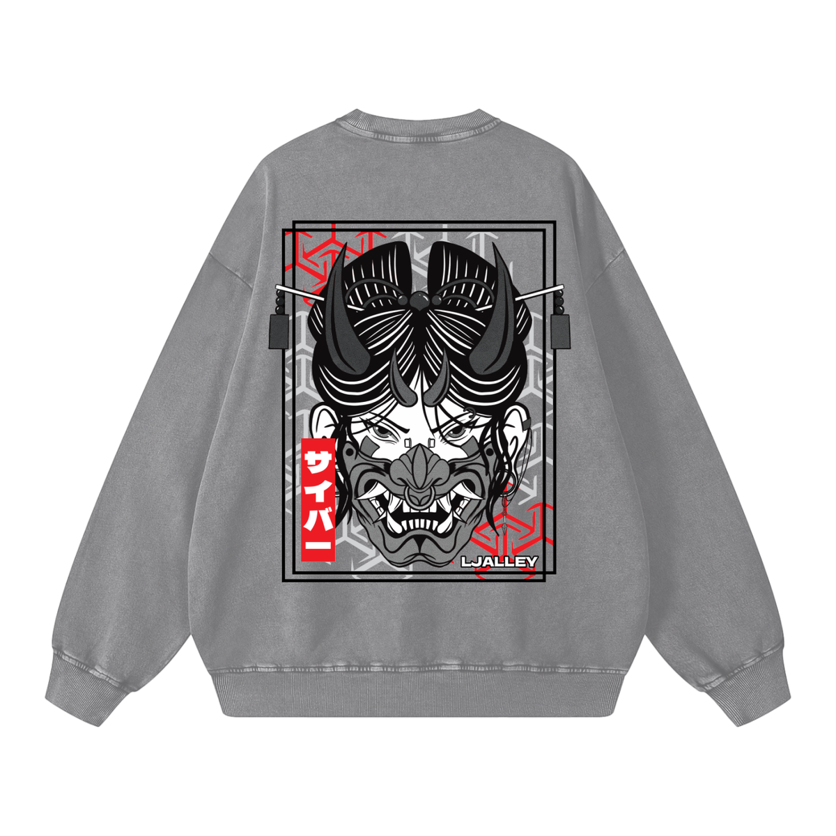 Cyber Oni Sweatshirt - 360 GSM