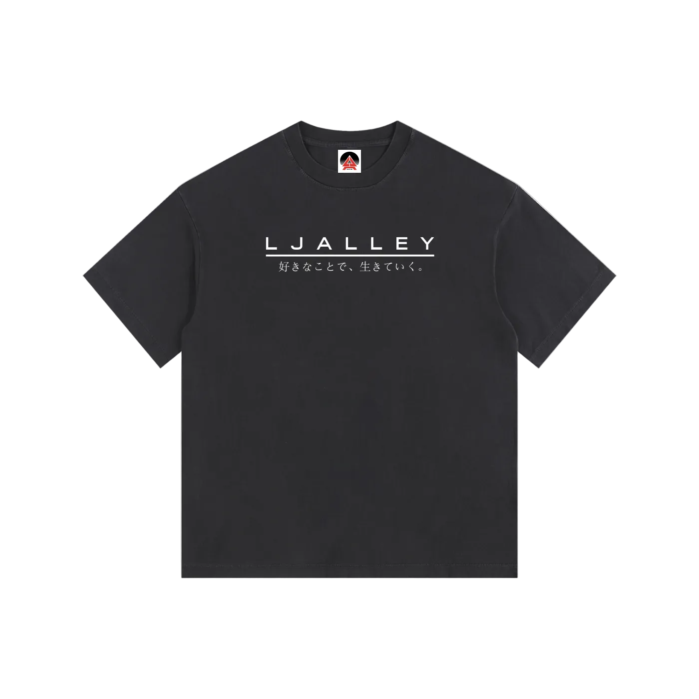 LJAlley Vintage Washed Oversized Cotton T-Shirt