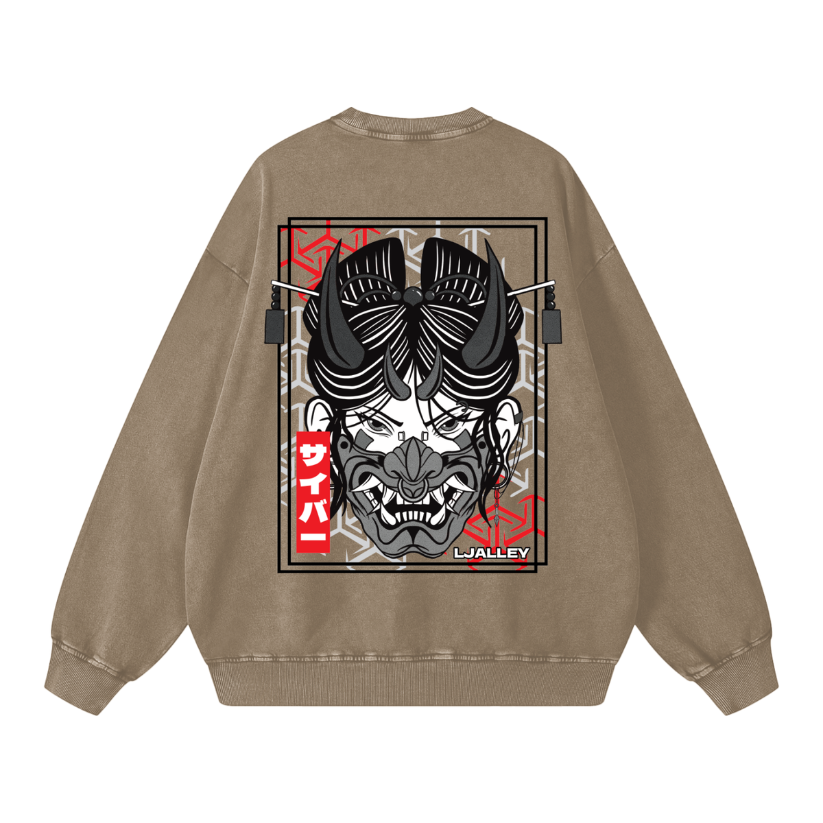 Cyber Oni Sweatshirt - 360 GSM