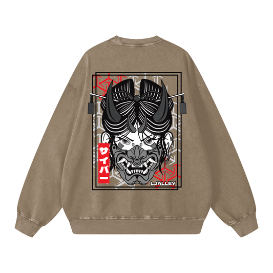 Cyber Oni Sweatshirt - 360 GSM