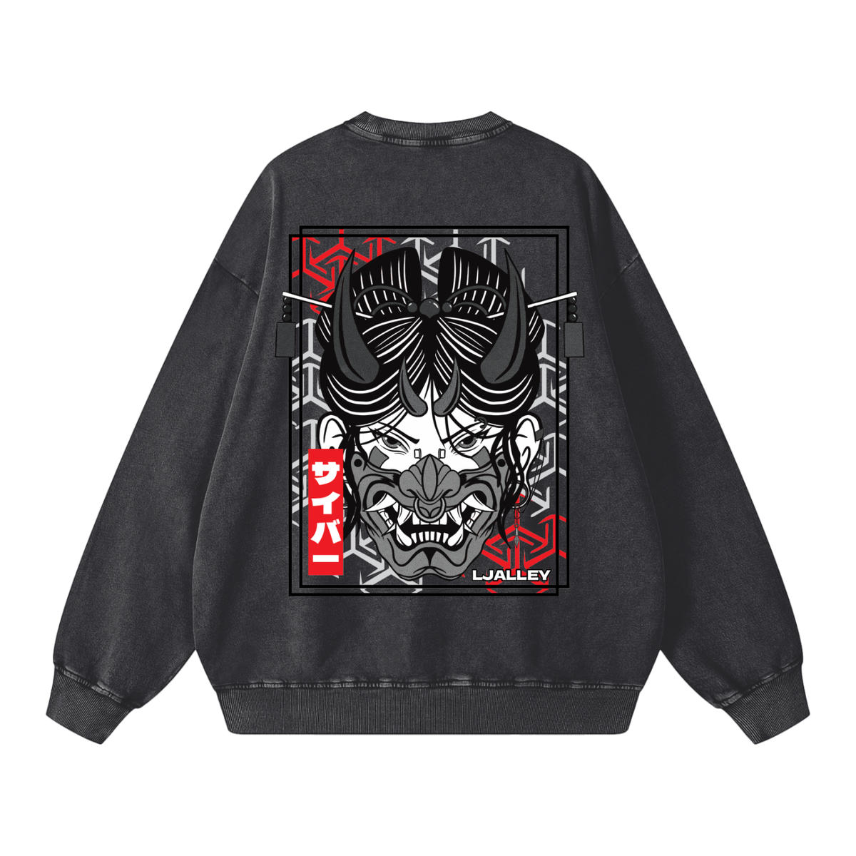 Cyber Oni Sweatshirt - 360 GSM