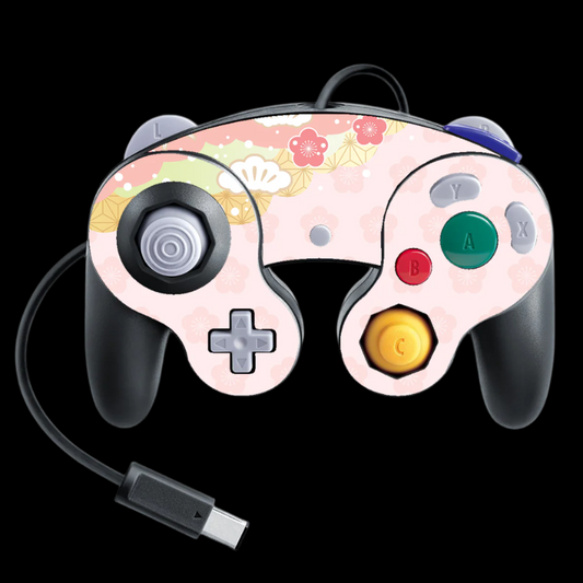 Cute Cherry Blossom Gamecube Controller skin