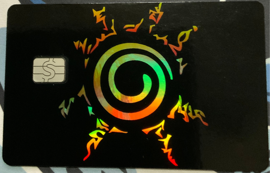 Naruto Holographic Seal Credit Card Skin