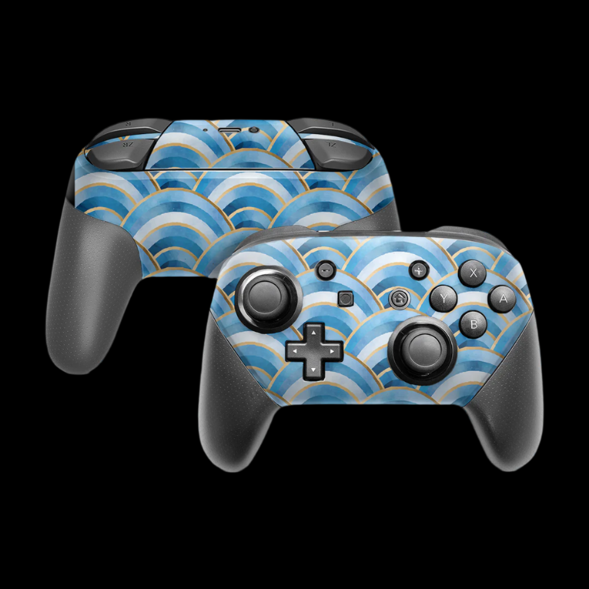 Blue Scales Pro Controller skin