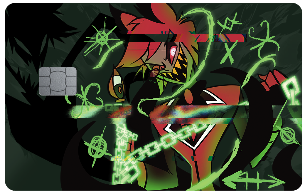 Radio Demon Credit Card Skin
