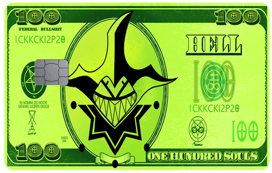 100 Souls Credit card skin